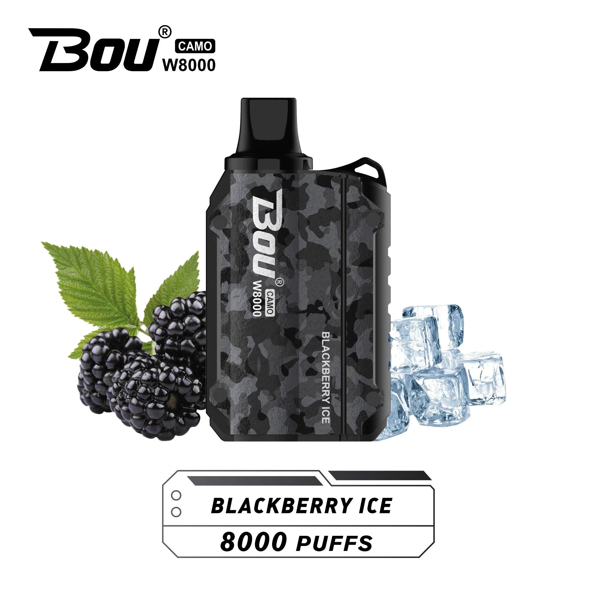 BOU CAMO W8000 - BLACKBERRY ICE