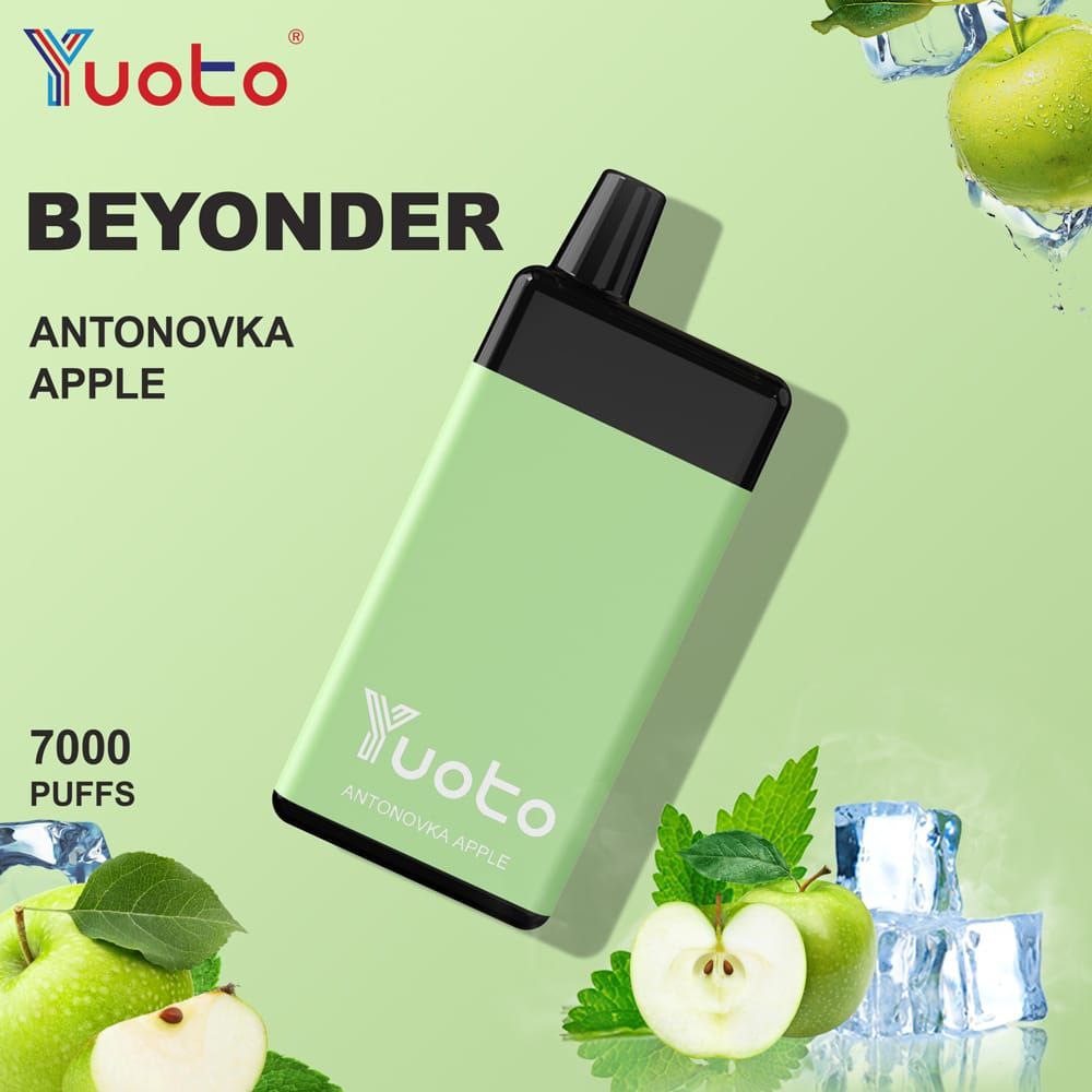 Yuoto Beyonder 7000 Puffs (Antonovka Apple Ice)