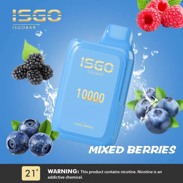 ISGO BAR 10000 - MIXED BERRIES