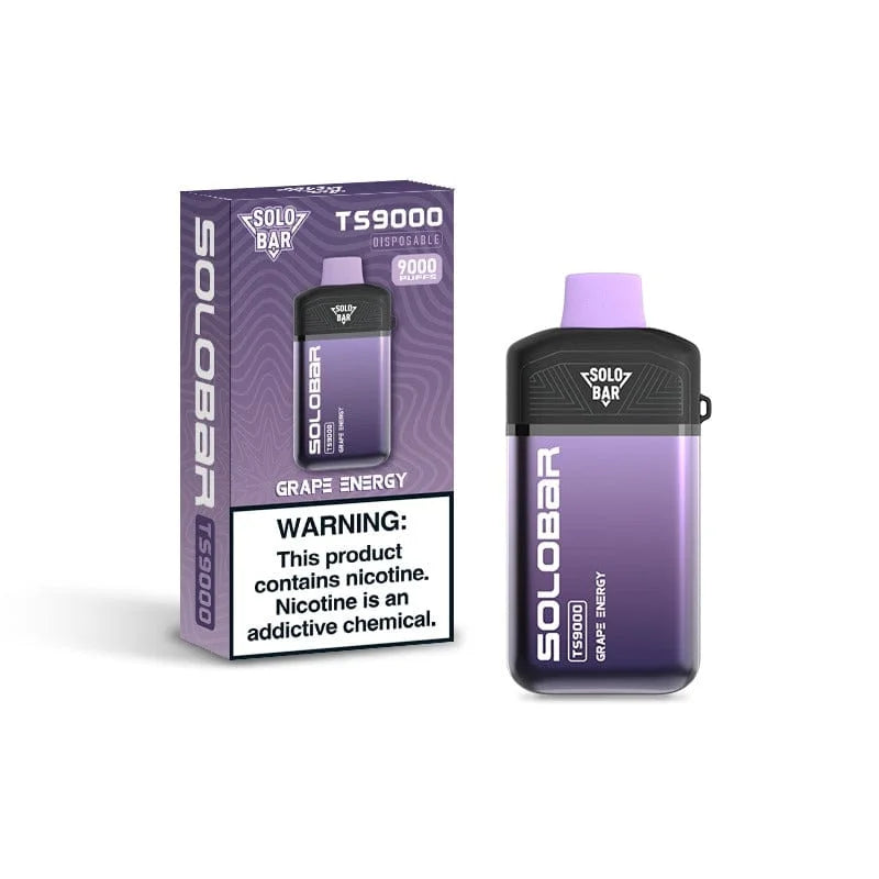 Solobar TS9000 Disposable Vape – Grape Energy