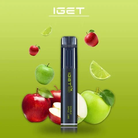 IGET (Pro) Flavour- Double apple lime - 5000 Puffs - HAPPYTRAIL