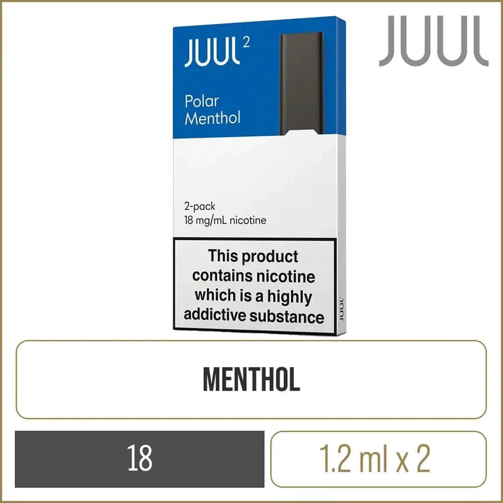 JUUL2 Pods - Polar Menthol (2 Pods) - HAPPYTRAIL