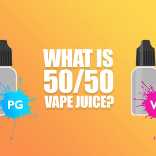 What is 50/50 juice in Disposable vape