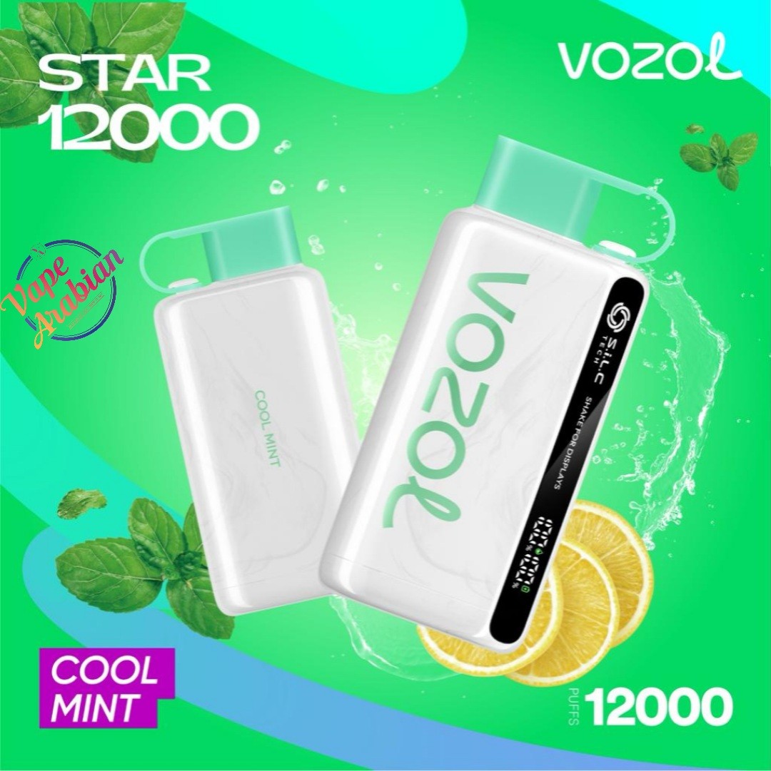VOZOL STAR 12000 - LEMON MINT