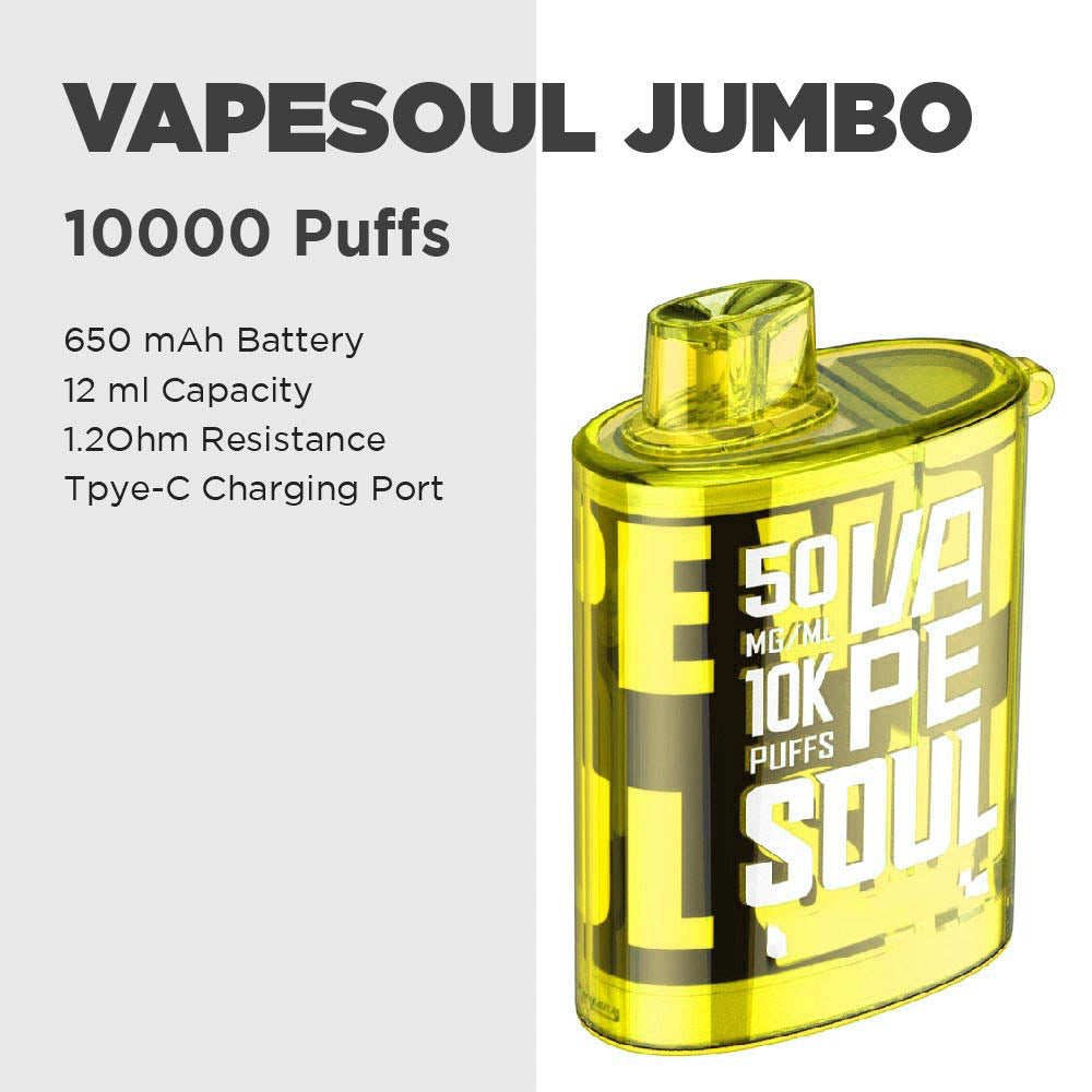 VAPESOUL JUMBO 10000 - GUMMY BEAR