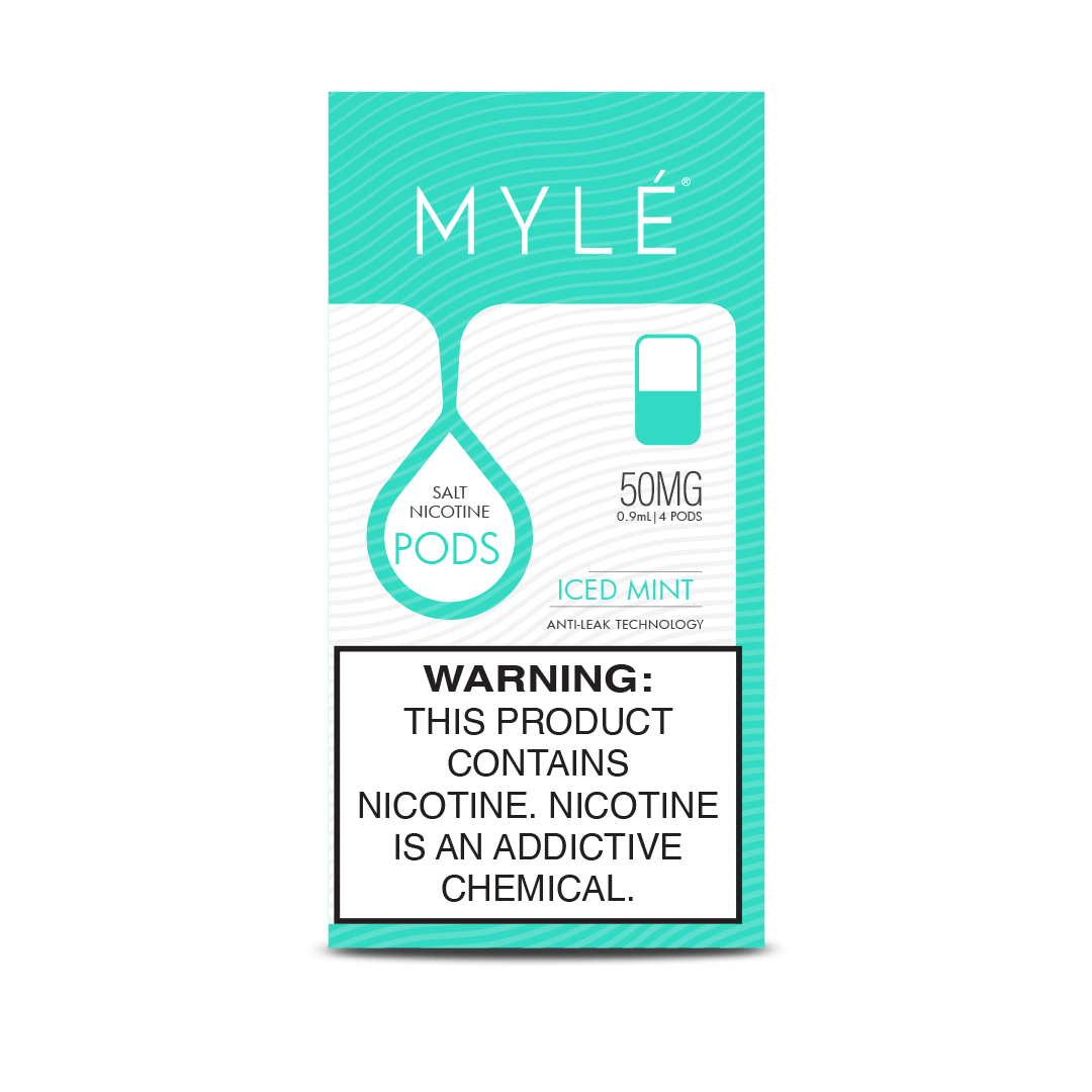 MYLE POD - ICED MINT (PACK OF 4)
