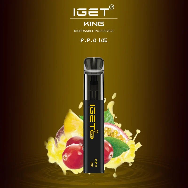 berry Ice - 2600 PuffIGET King Vape Flavour - Passion Fruit Pineapple Crans