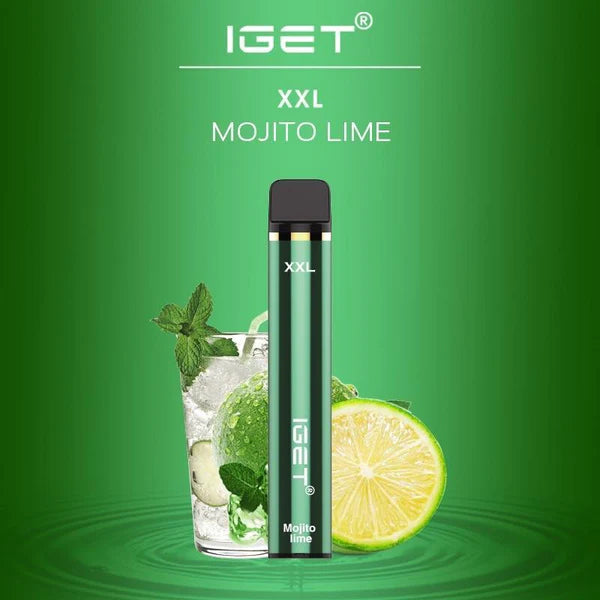 IGET (XXL) Flavour-Mojito Lime- 1800 Puffs