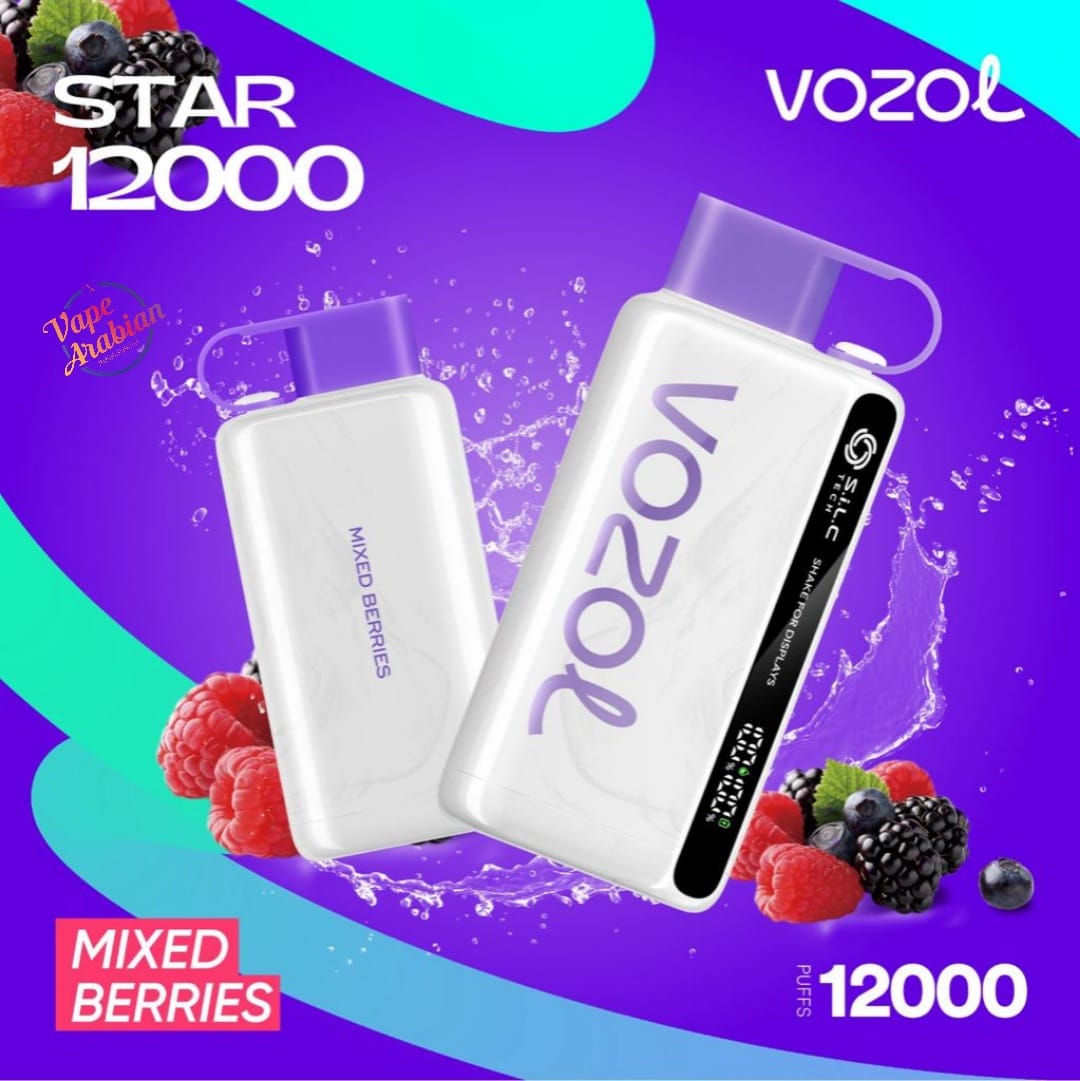 VOZOL STAR 12000 - MIXED BERRIES
