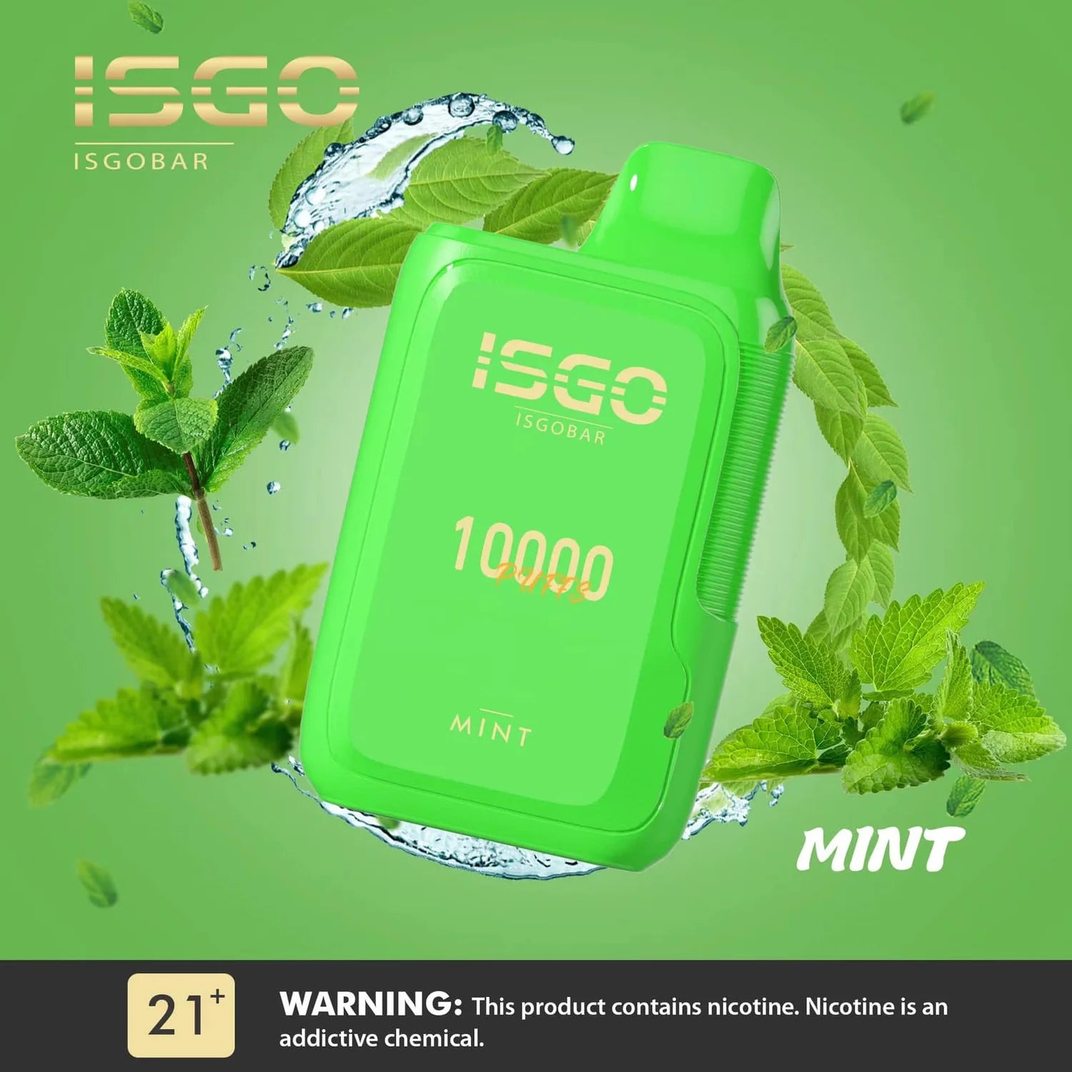 ISGO BAR 10000 - MINT