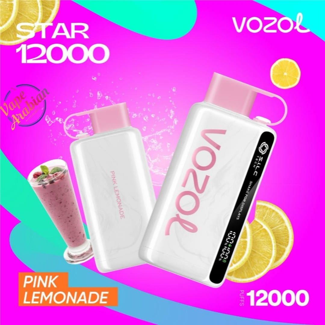 VOZOL STAR 12000 - PINK LEMONADE