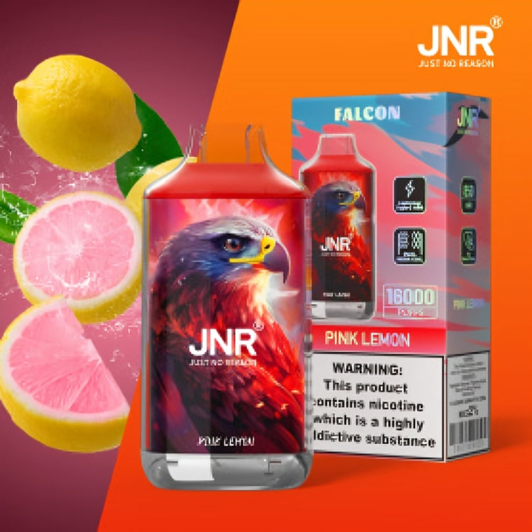 JNR FALCON 16000 PUFFS - PINK LEMON