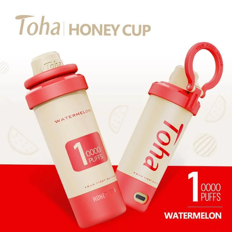 Toha Honey Cup 10000 Puff -  Watermelon Ice (WMI)