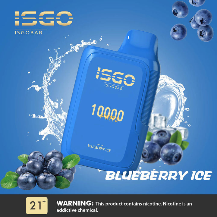 ISGO BAR 10000 - BLUEBERRY ICE