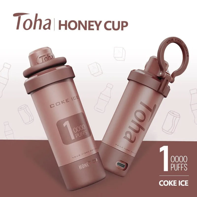 Toha Honey Cup 10000 Puff - Coke Ice (COK)