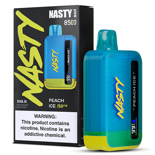 Nasty Bar 8500 Puffs Vape - Peach Ice