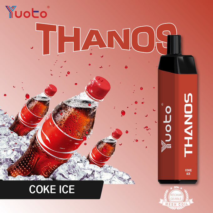 Yuoto Vape Thanos - Coke Ice (5000 puffs)