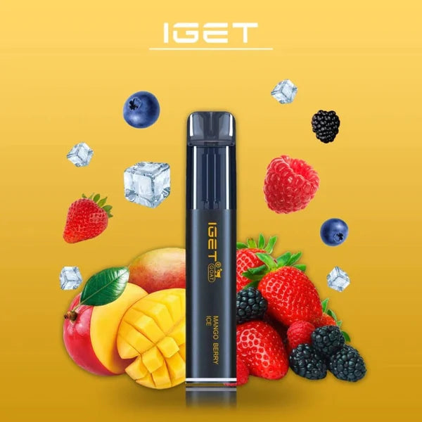 IGET (Pro) Flavour- Mango Berry Ice- 5000 Puffs - HAPPYTRAIL 