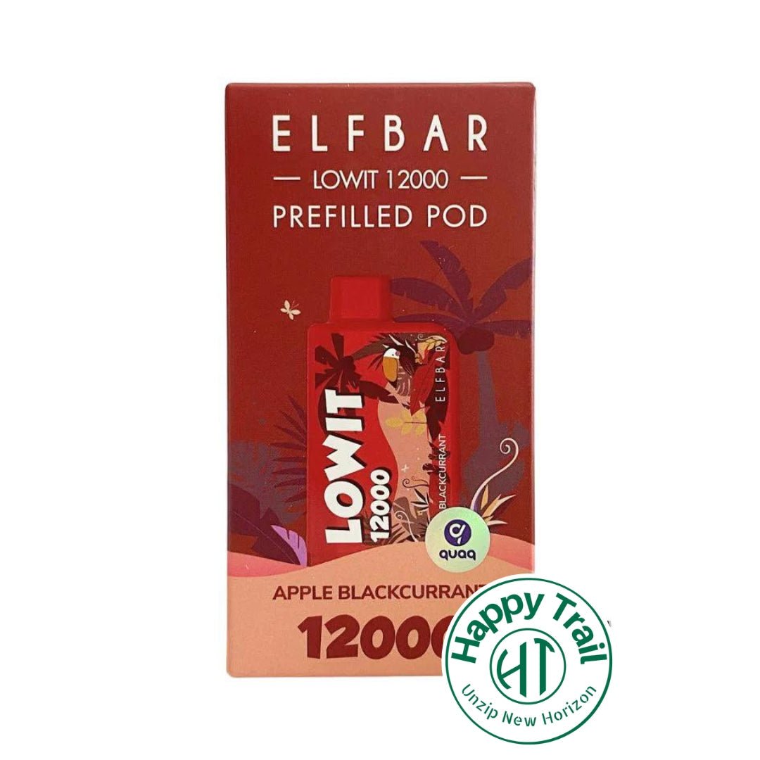 Elf Bar Lowit 12000 Puffs - Apple BlackCurrant (Only Pod) - HAPPYTRAIL