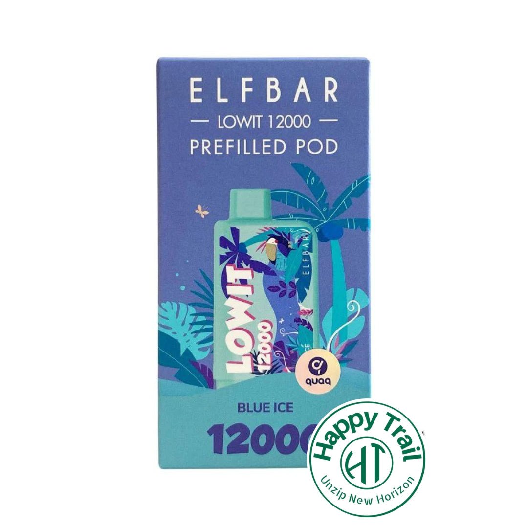 Elf Bar Lowit 12000 Puffs - Blue Ice (Only Pod) - HAPPYTRAIL