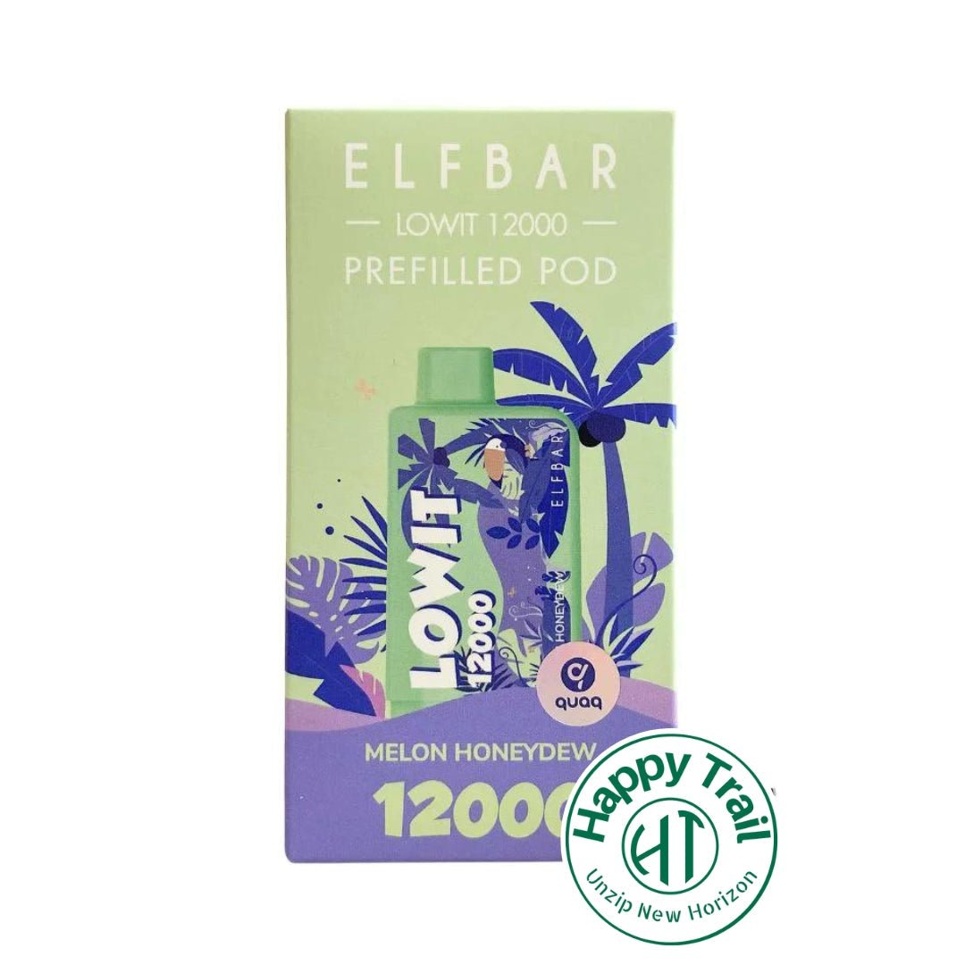 Elf Bar Lowit 12000 Puffs - Melon Honeydew (Only Pod) - HAPPYTRAIL