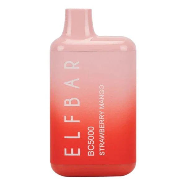 Elf Bar Vape - Strawberry Mango (5000 Puffs) - HAPPYTRAIL