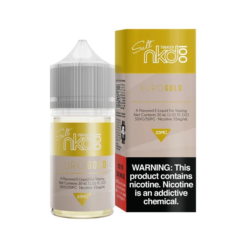 Euro Gold Tobacco by Naked 100 Salt - HAPPYTRAIL