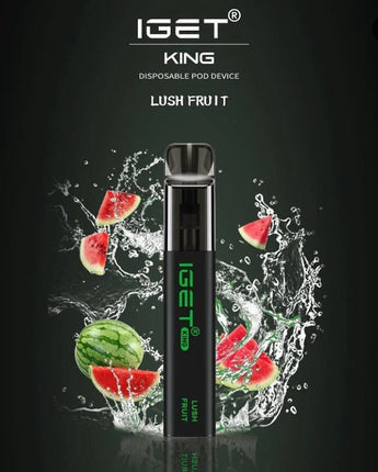 IGET King Vape Flavour- Lush Fruit- 2600 Puffs - HAPPYTRAIL