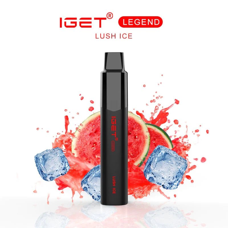 IGET (Legend) Flavour- Lush Ice- 4000 Puffs - HAPPYTRAIL