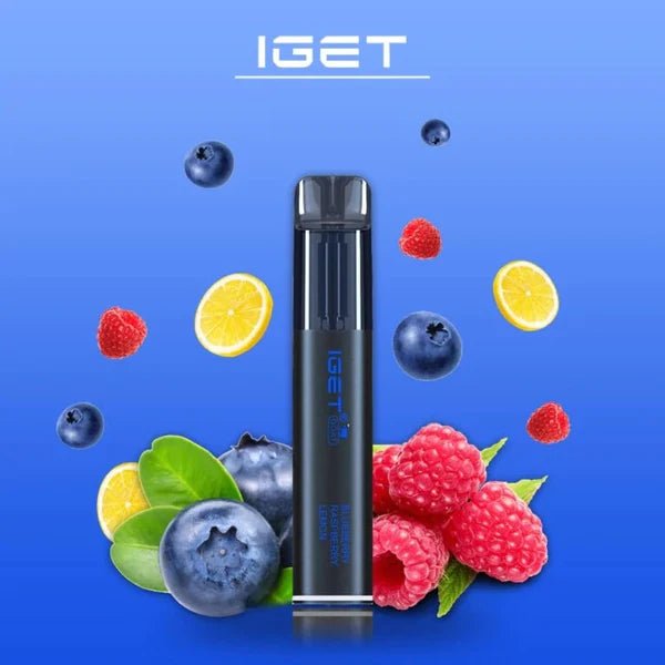 IGET (Pro) Flavour- Blueberry Raspberry Lemon- 5000 Puffs - HAPPYTRAIL