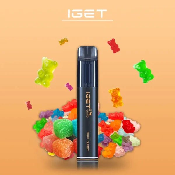 IGET (Pro) Flavour- Fruit Gummy- 5000 Puffs - HAPPYTRAIL