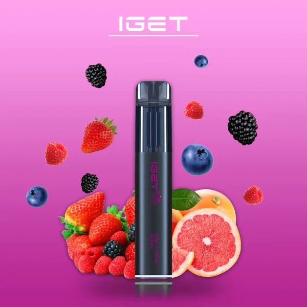 IGET (Pro) Flavour- Pink Lemon Berry- 5000 Puffs - HAPPYTRAIL