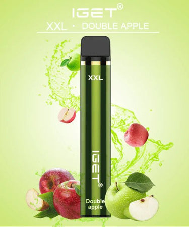 IGET (XXL) Flavour- Double Apple- 1800 Puffs - HAPPYTRAIL