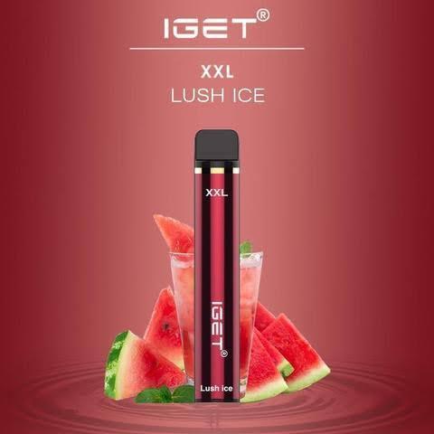 IGET (XXL) Flavour- Lush Ice- 1800 Puffs - HAPPYTRAIL