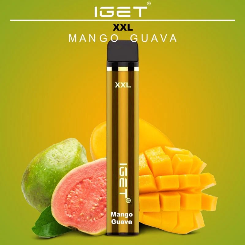 IGET (XXL) Flavour- Mango Guawa- 1800 Puffs - HAPPYTRAIL