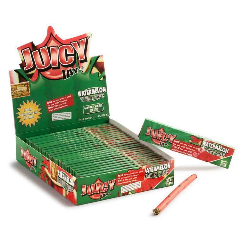 Juicy Jay Kingsize Rolling Papers Watermelon - HAPPYTRAIL
