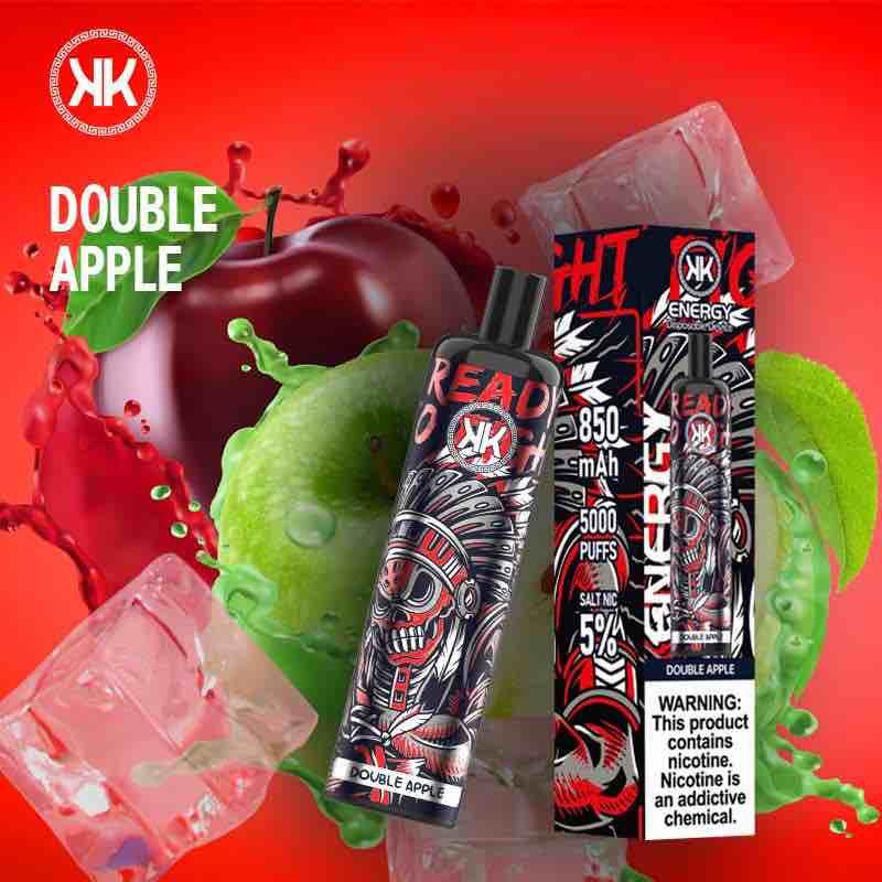 KK ENERGY Vape - Double Apple (5000 Puffs) - HAPPYTRAIL