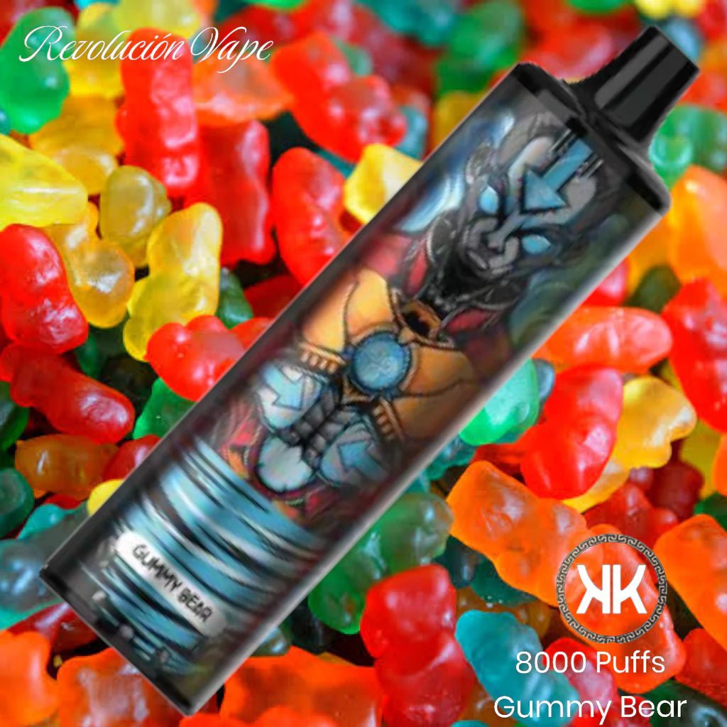 KK Energy vape - Gummy Bear (8000 Puffs) - HAPPYTRAIL