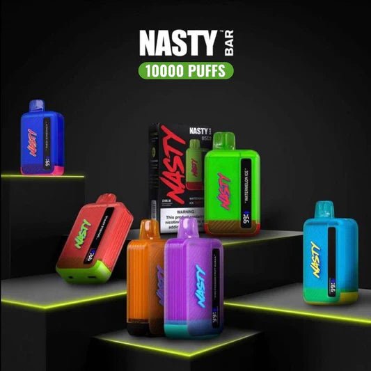 Nasty Bar 10000 Puffs - Strawberry Ice - HAPPYTRAIL