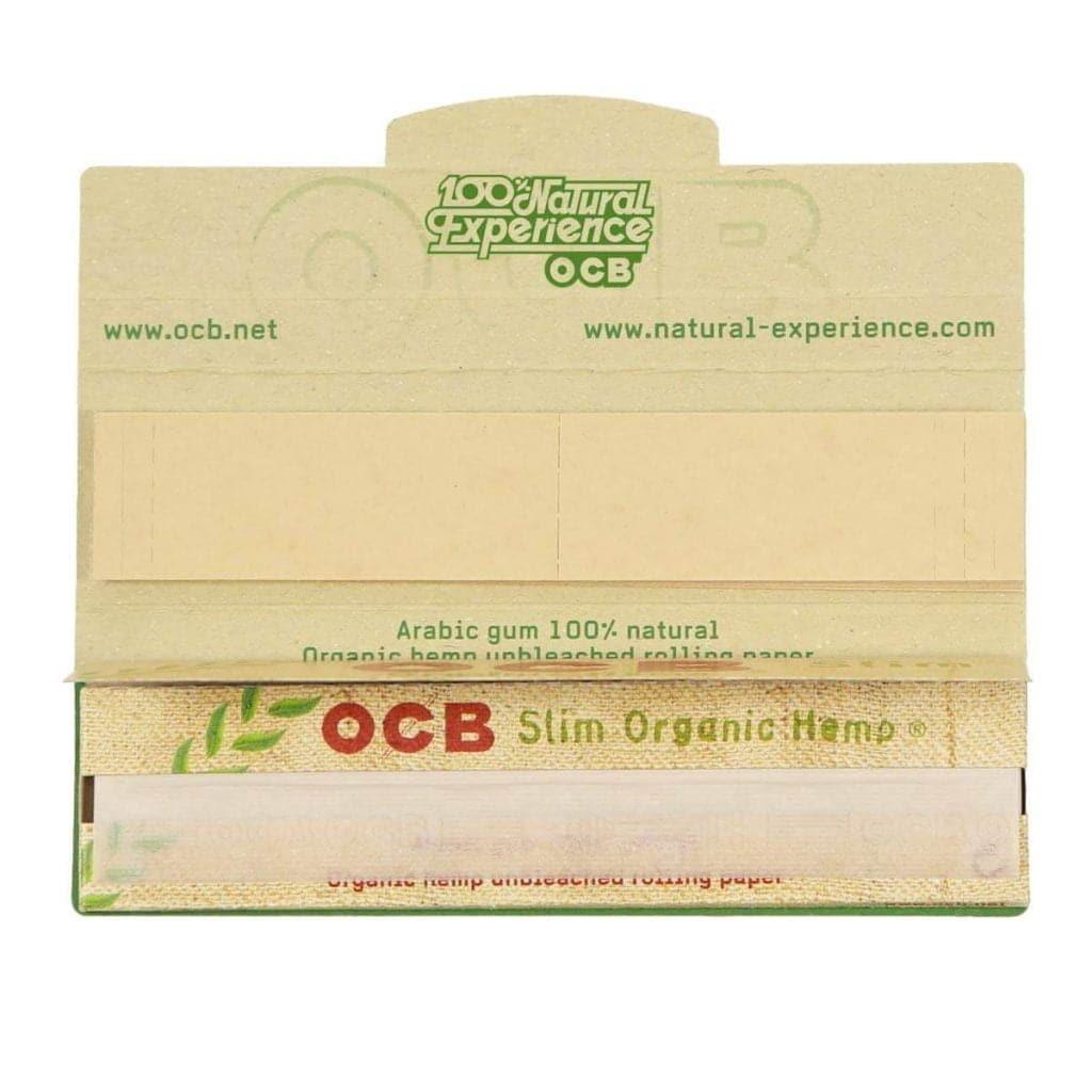 OCB's Organic Hemp Rolling Papers (Kingsize) & Filter Tips - HAPPYTRAIL