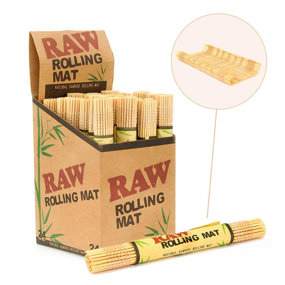 RAW Rolling Mat Made by Bamboo - HAPPYTRAIL