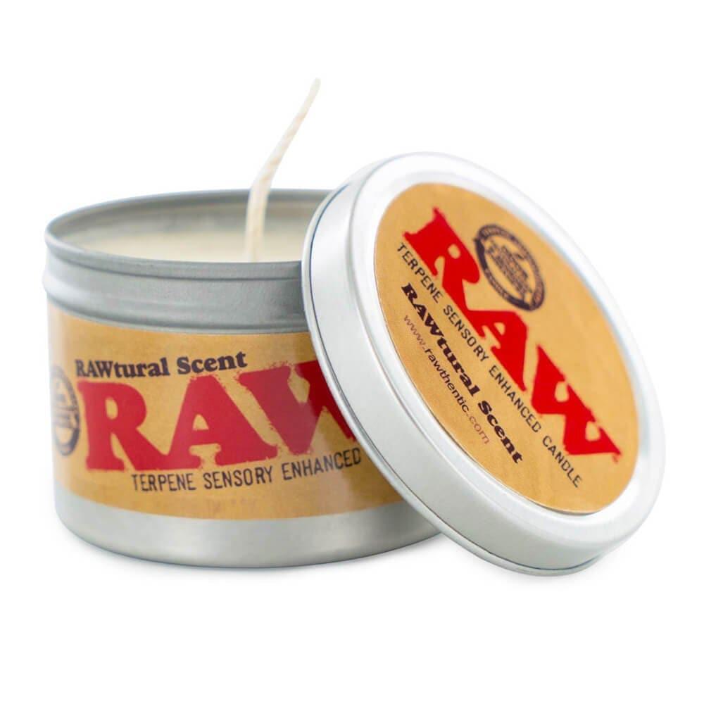RAW Sensory Enhanced Candle with Limonene and Terpene - HAPPYTRAIL