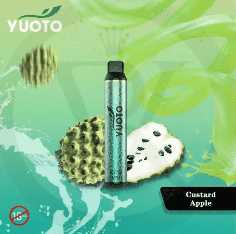 Yuoto Vape - Luscious Custard Apple (3000 Puffs) - HAPPYTRAIL