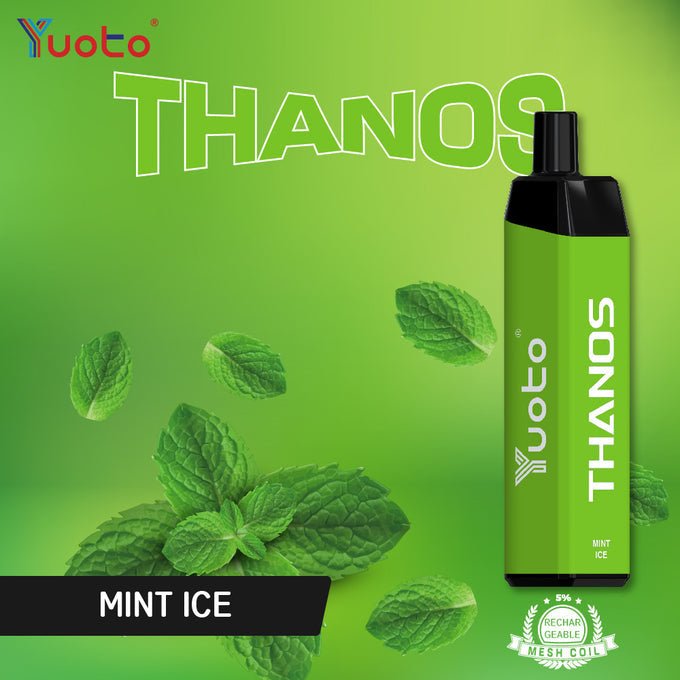 Yuoto Vape Thanos - Mint Ice (5000 Puffs) - HAPPYTRAIL