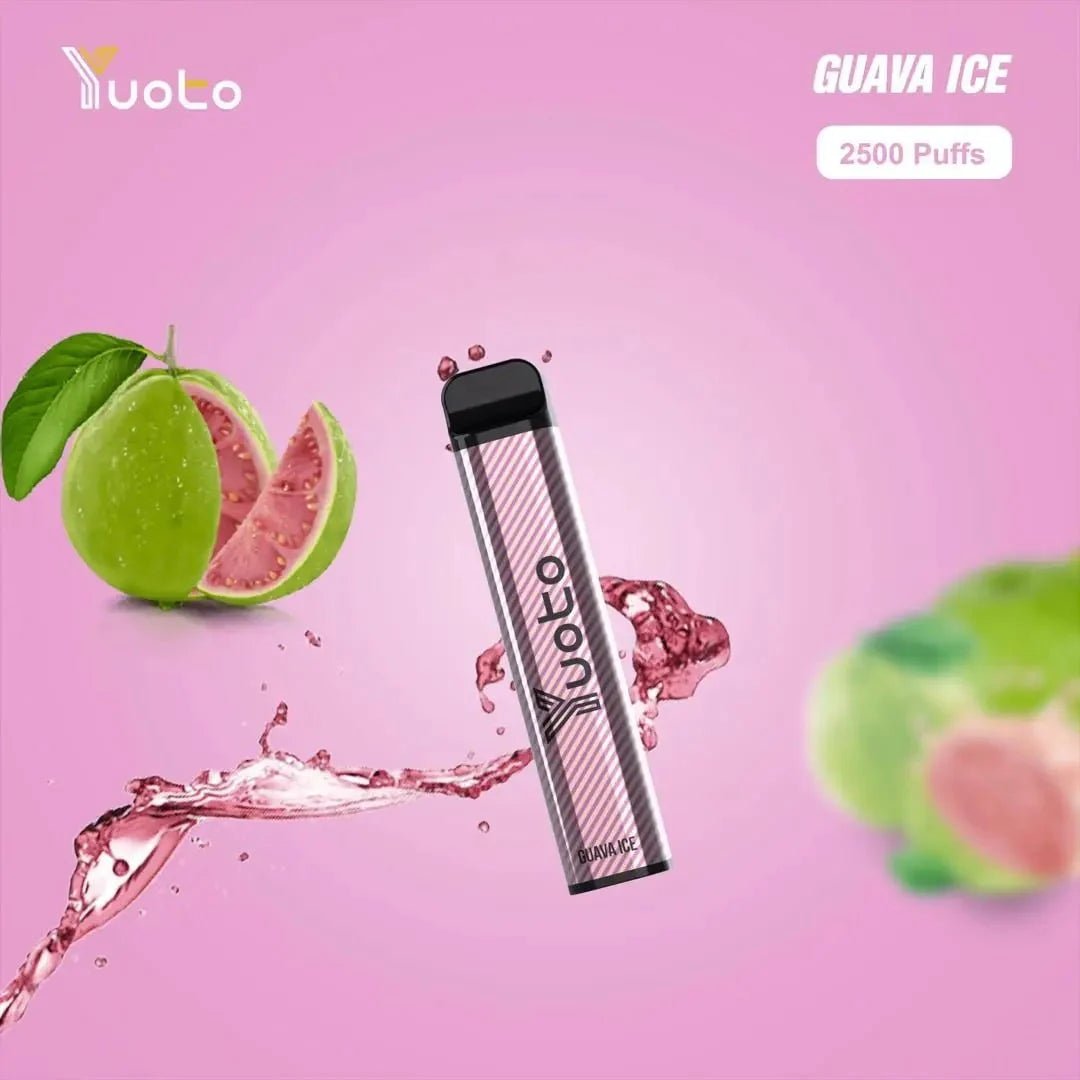 Yuoto Vape XXL - Guava Ice (2500 Puffs) - HAPPYTRAIL