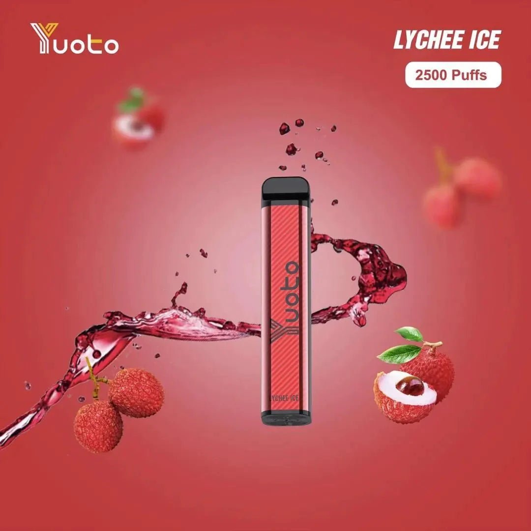 Yuoto Vape XXL- Lychee Ice (2500 Puffs) - HAPPYTRAIL
