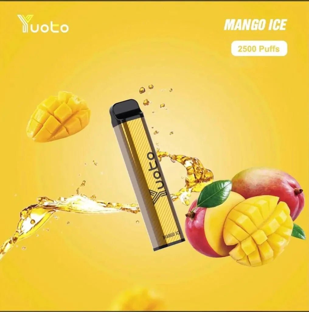Yuoto Vape XXL- Mango Ice (2500 Puffs) - HAPPYTRAIL