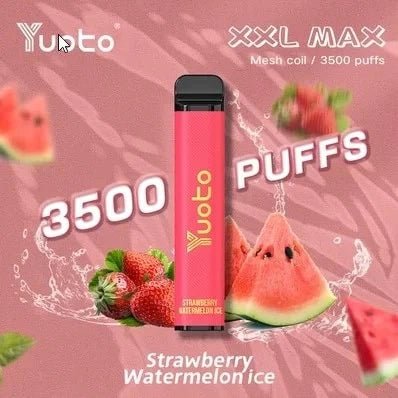 Yuoto Vape XXL MAX - Watermelon Ice (3500 Puffs) - HAPPYTRAIL