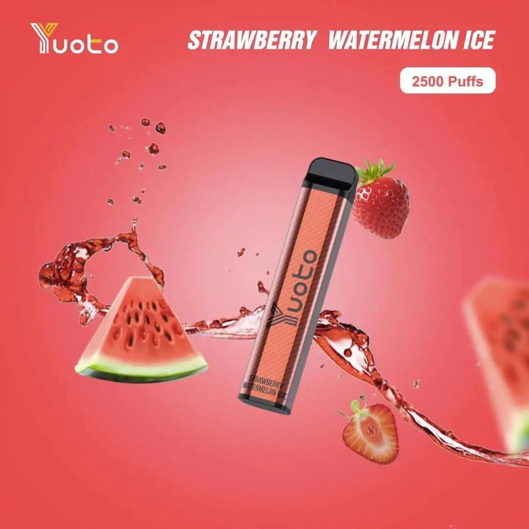 Yuoto vape XXL - Strawberry Watermelon Ice (2500 Puffs) - HAPPYTRAIL