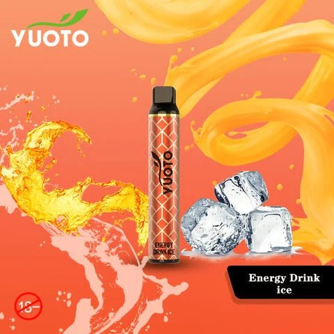 Yuoto Vapes - Luscious Energy Drink Ice (3000 Puffs) - HAPPYTRAIL